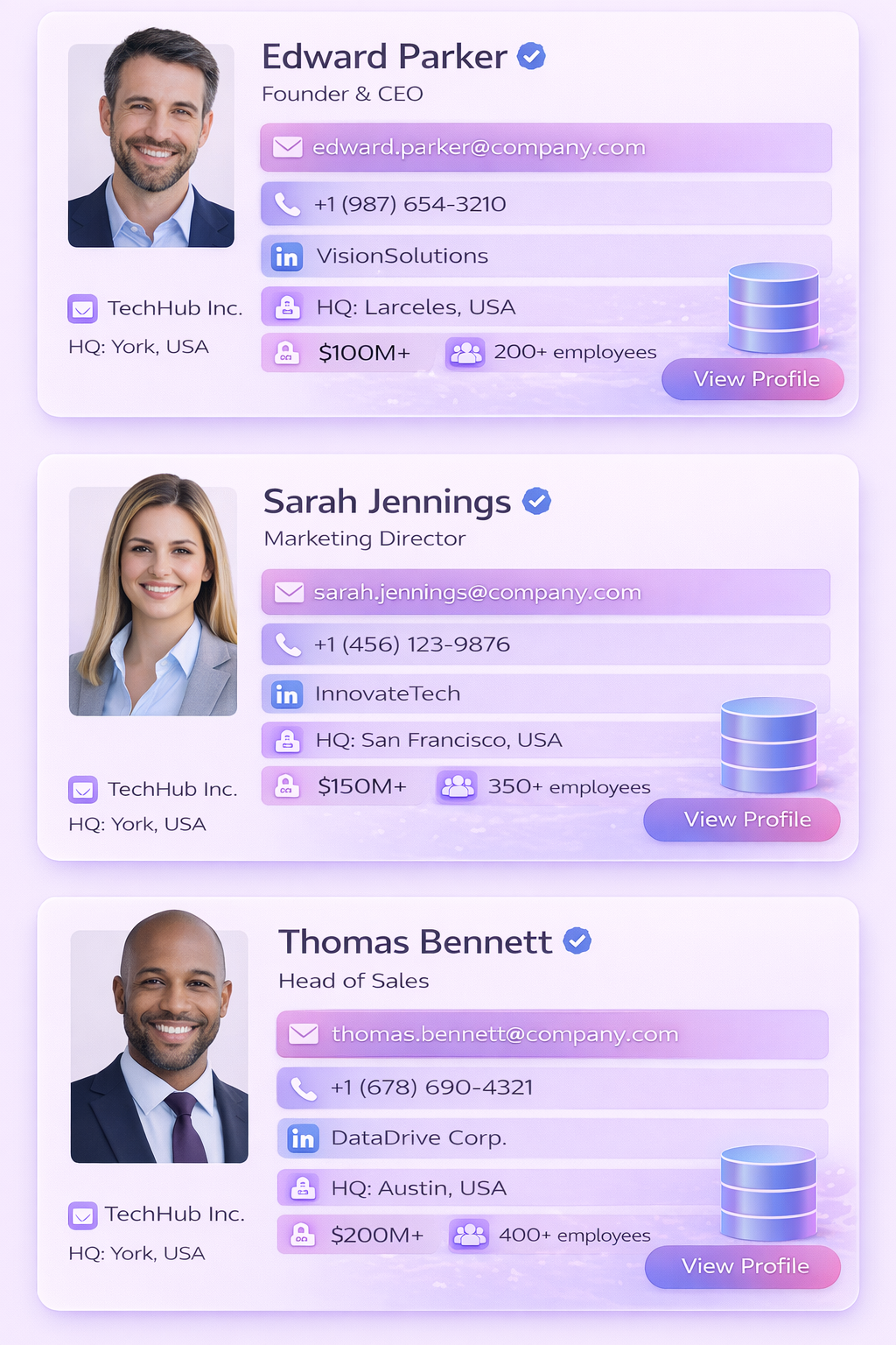 IDATTEC Database Audience